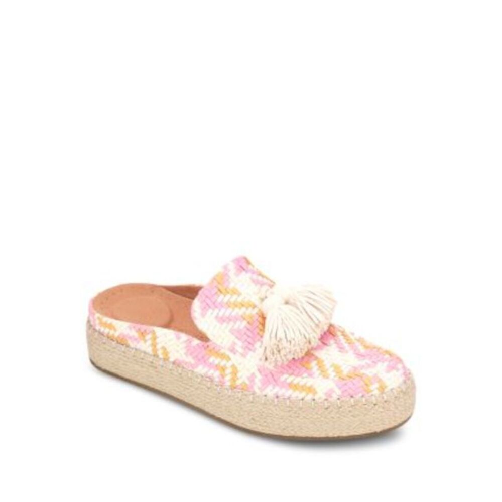 GENTLE SOULS KENNETH COLE Womens Pink Rory Toe Platform Slip On Mules 7.5 M